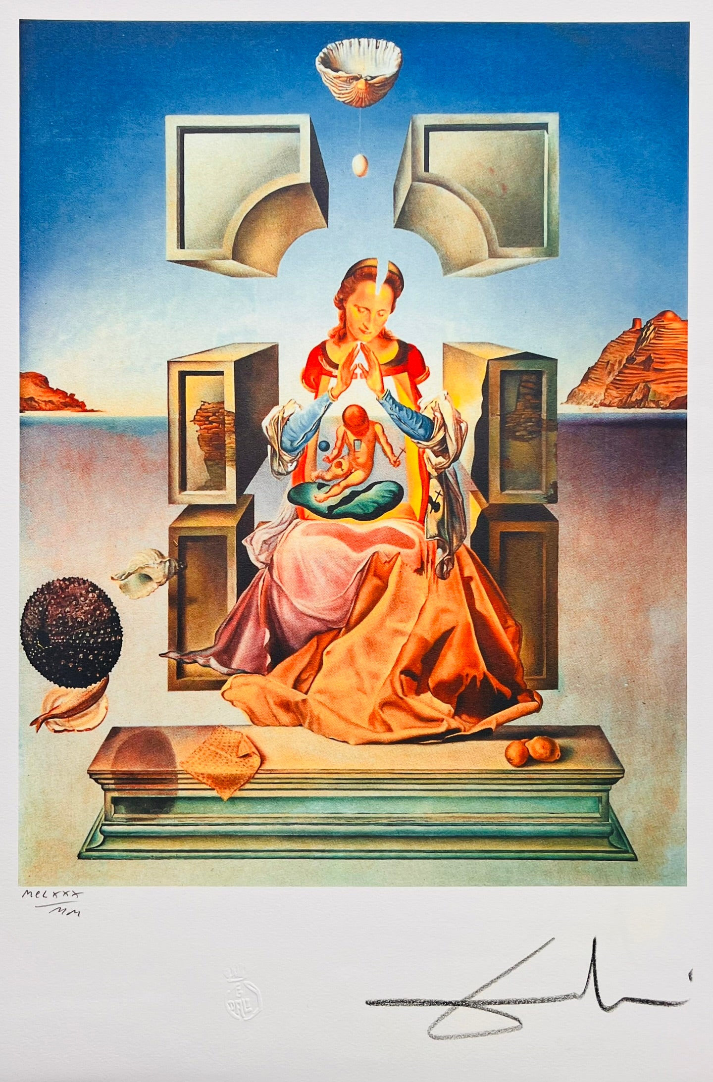 Salvador Dali - The Madonna Of Port Lligat - Artiss