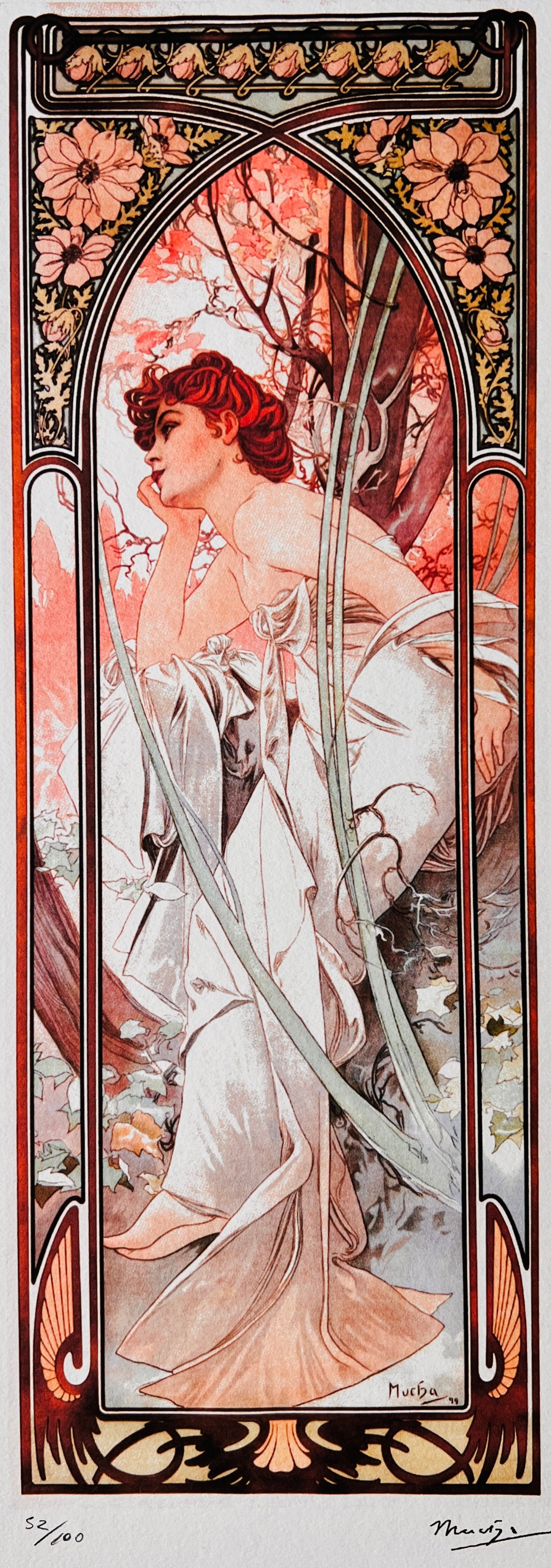 Alphonse Mucha - Evening Reverie