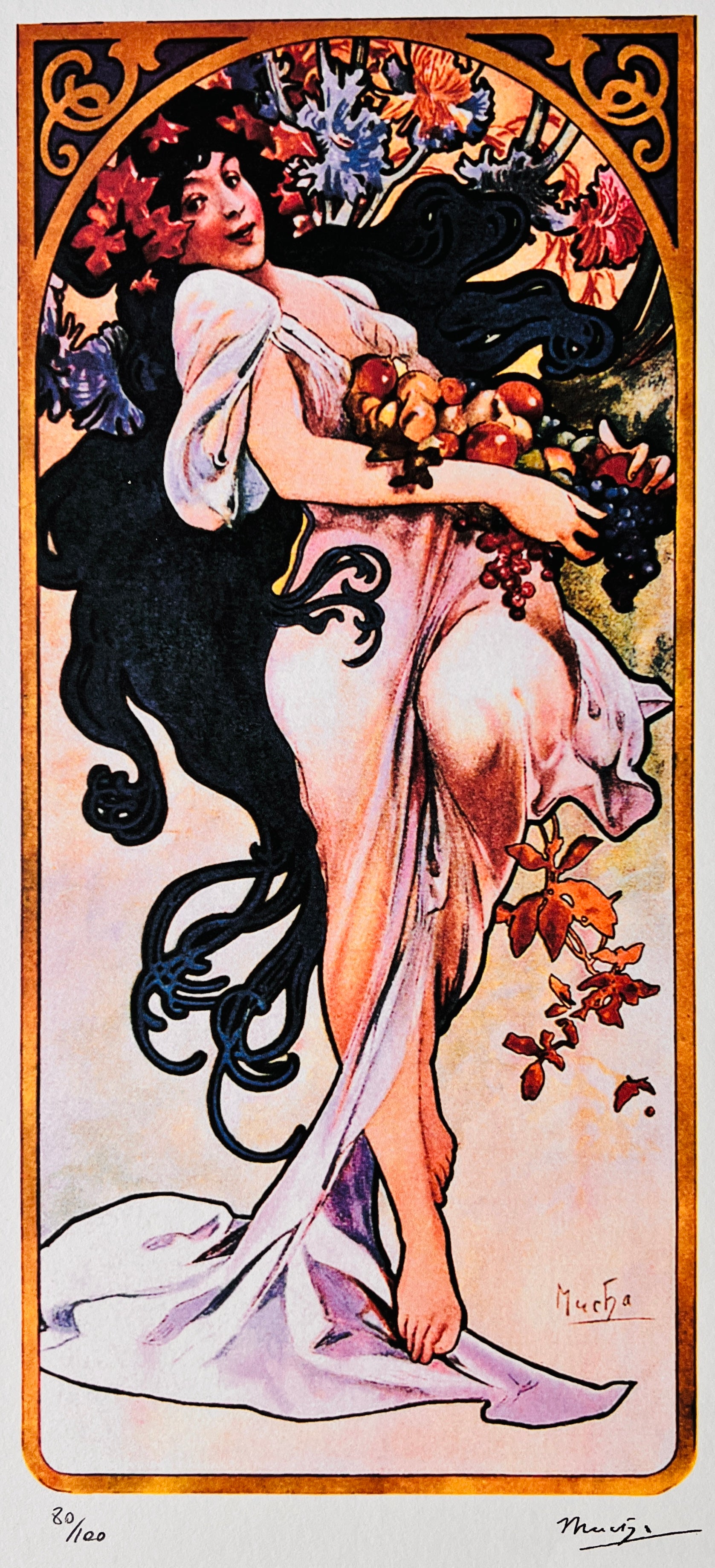 Alphonse Mucha - Seasons - Autumn