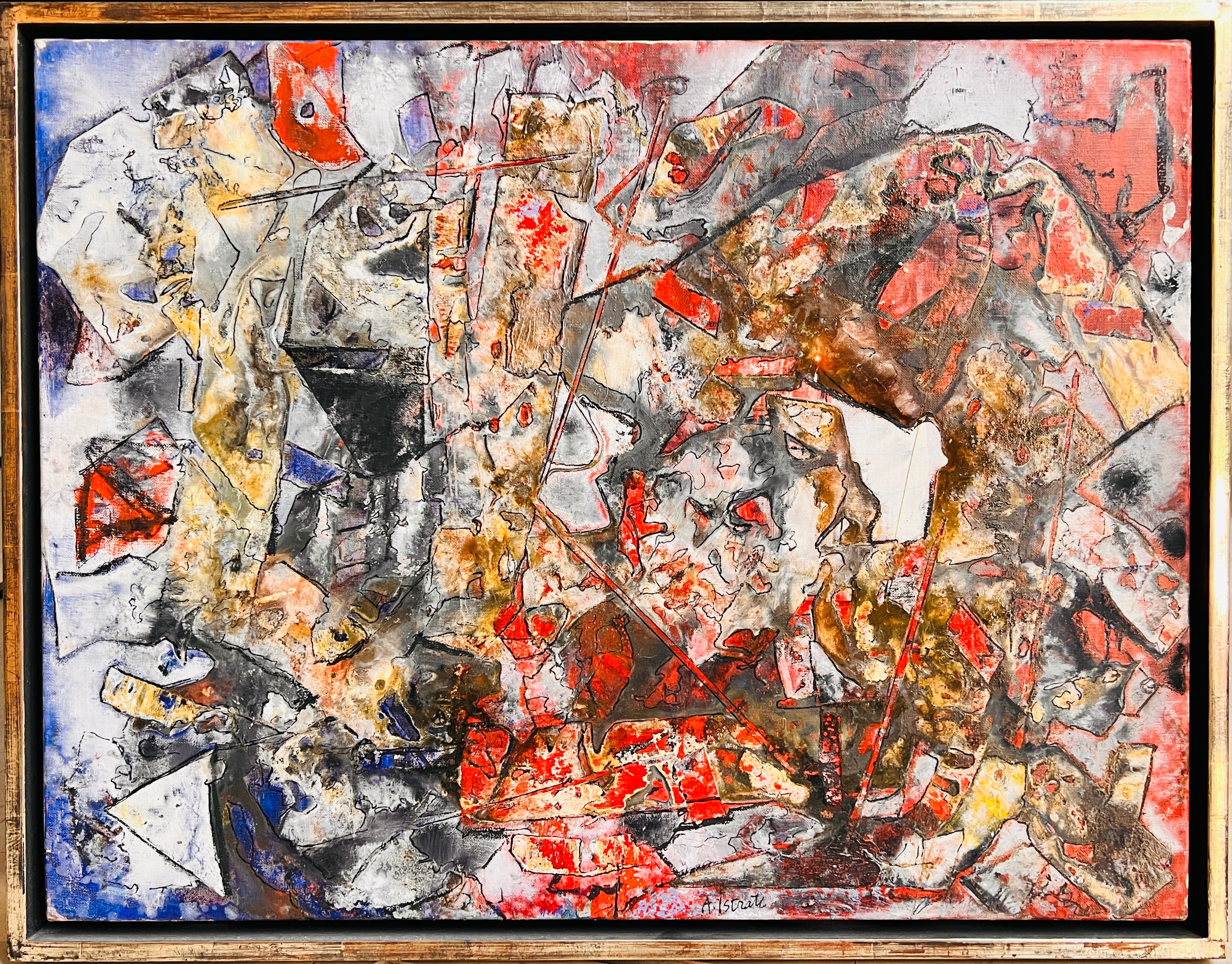 Alexandru Istrati - Compoziție abstractă - Artiss