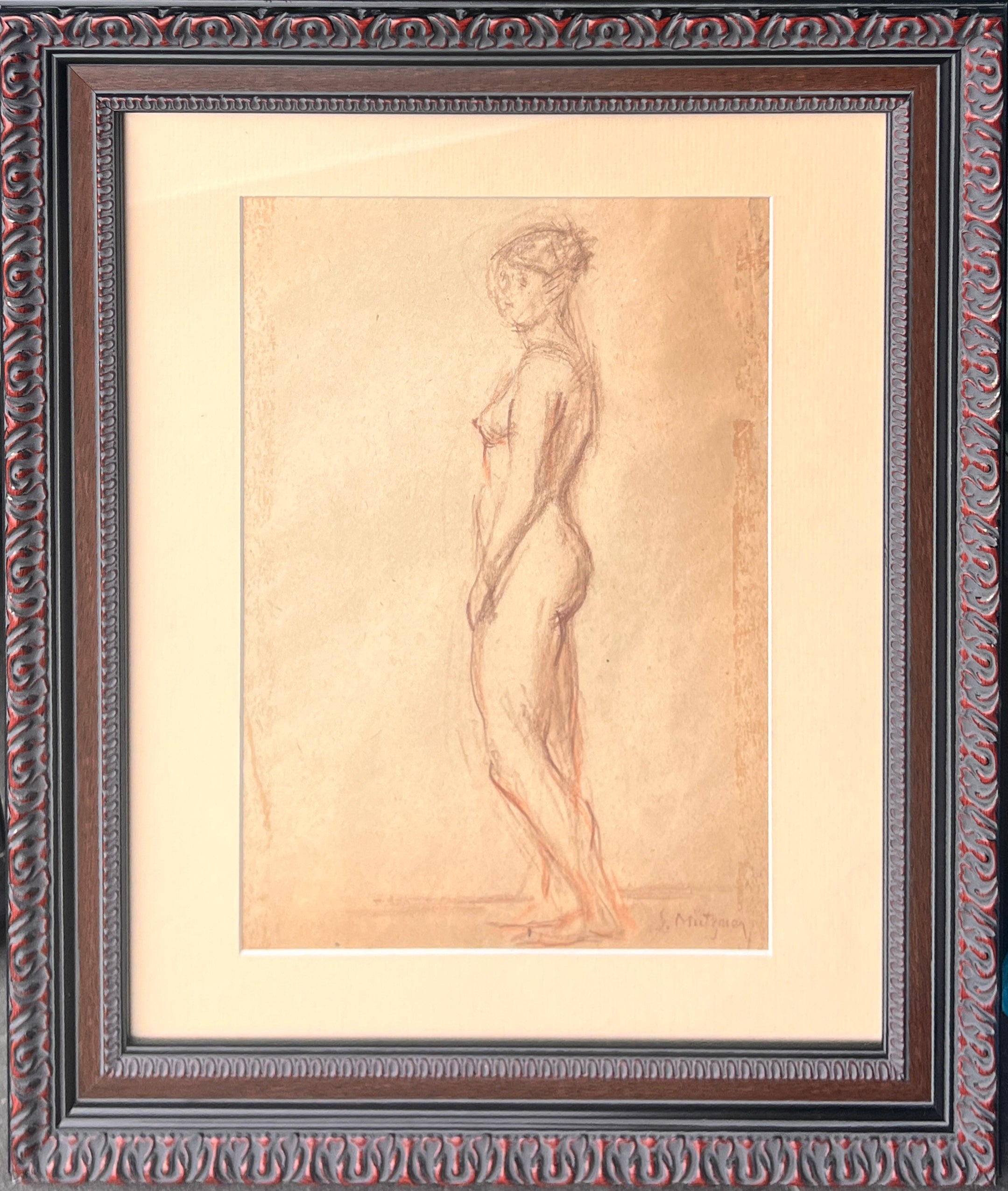 Samuel Mützner - Nud în picioare - Artiss