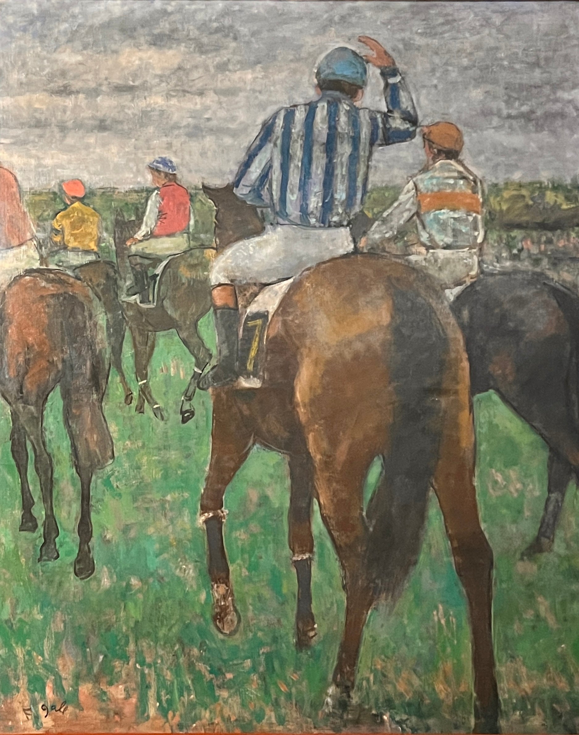 François Gall - Les Jockeys