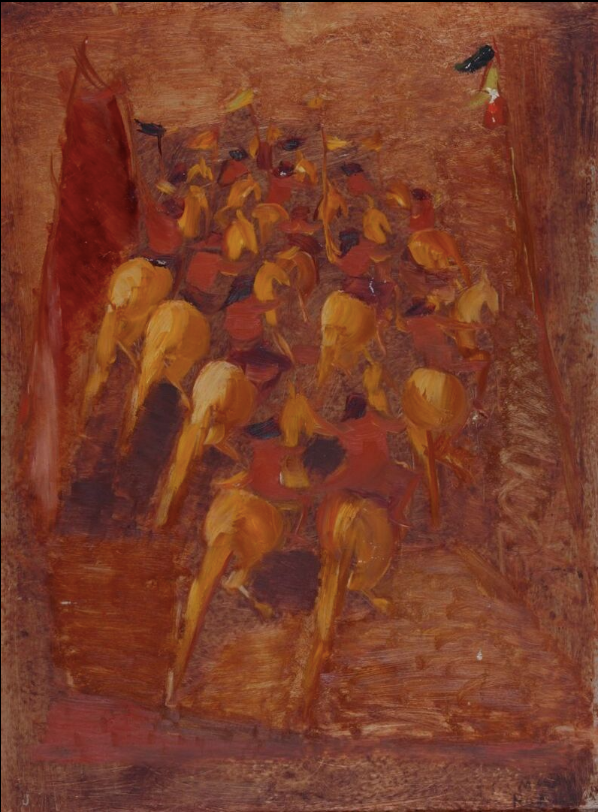 Magdalena Rădulescu - Procession de cavaliers