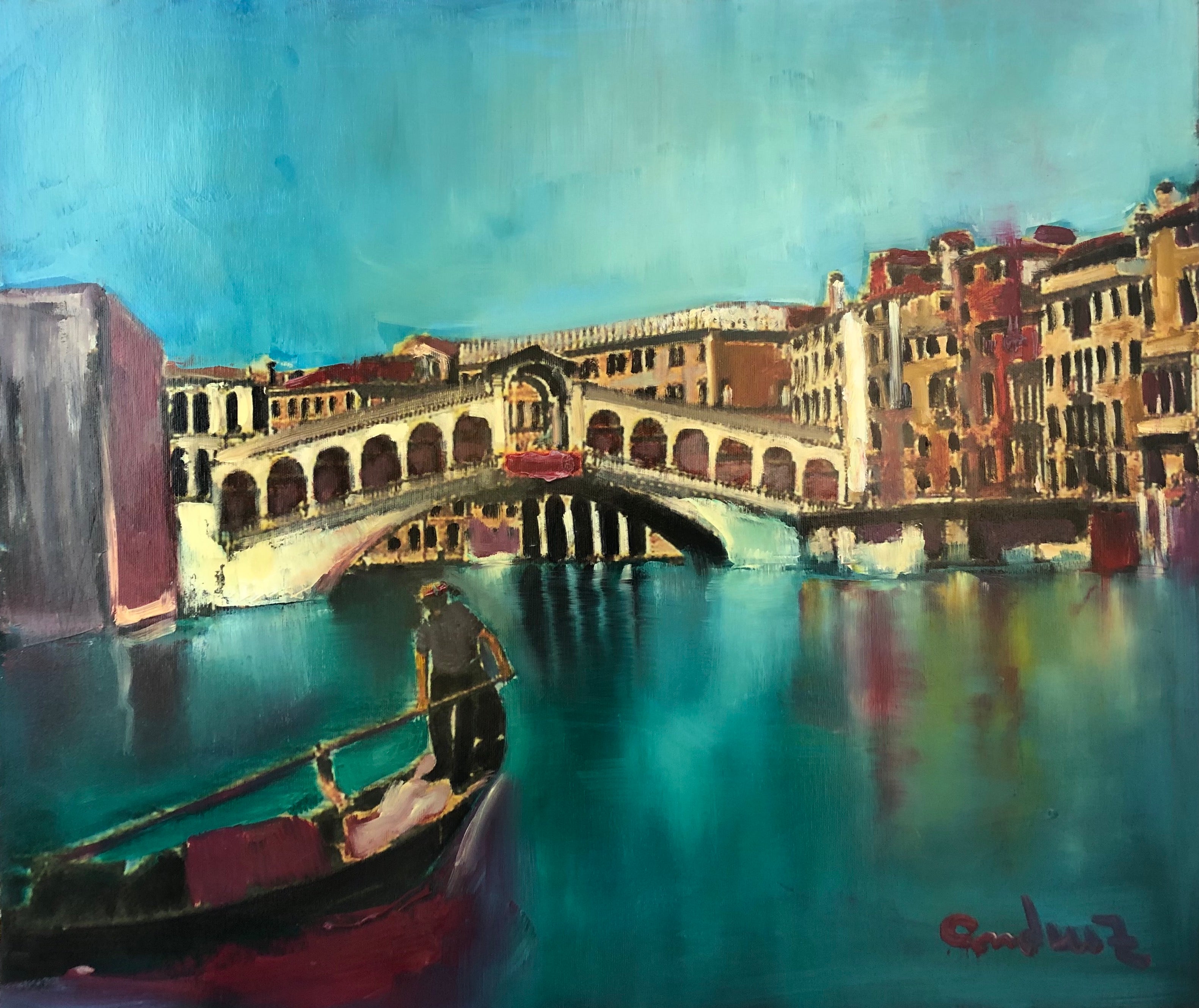 Marian Condruz - Ponte di Rialto - Artiss