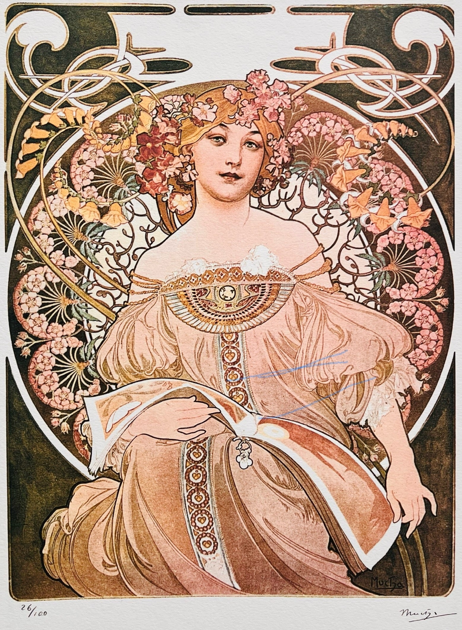 Alphonse Mucha - Daydream