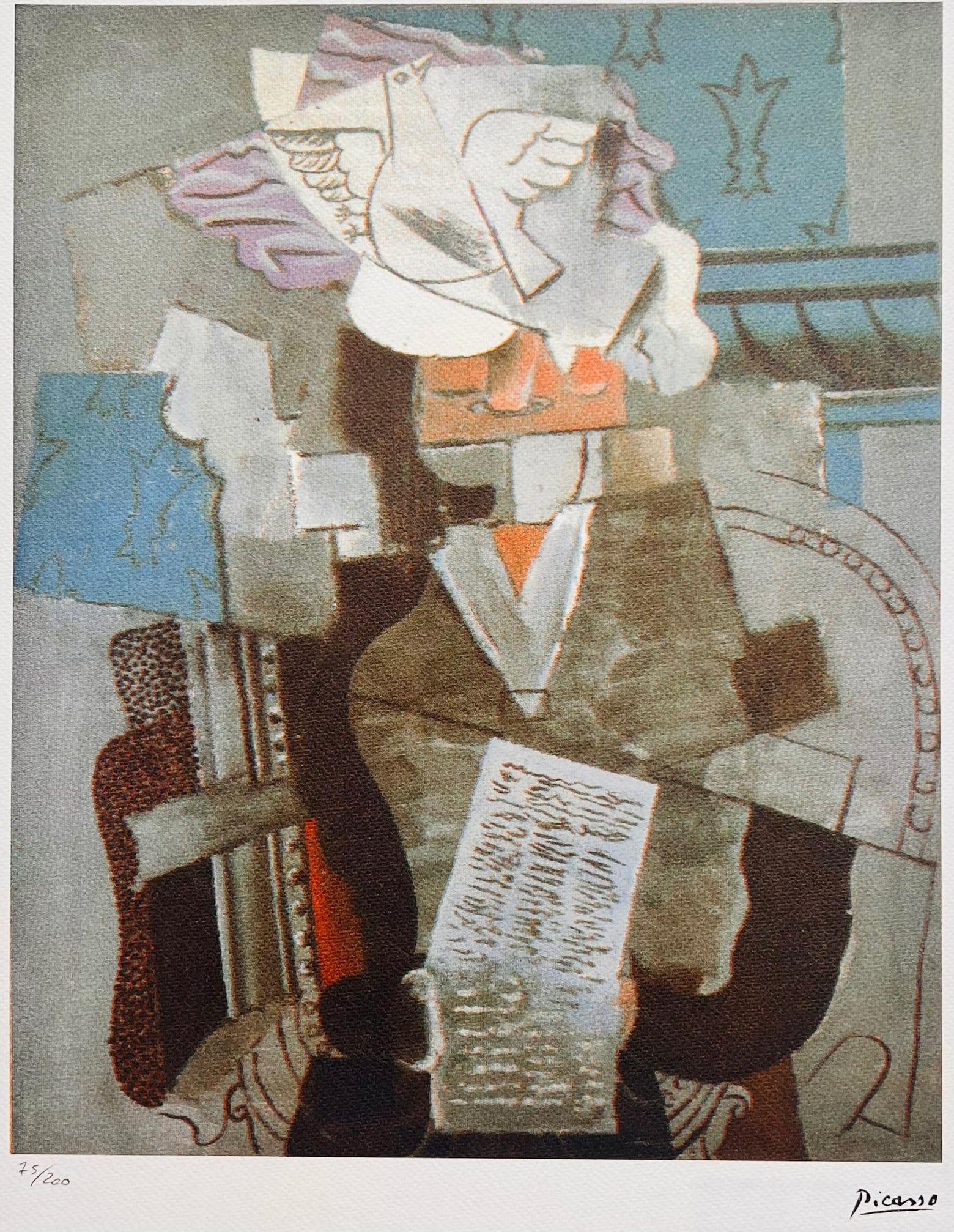 Pablo Picasso - Person and Dove