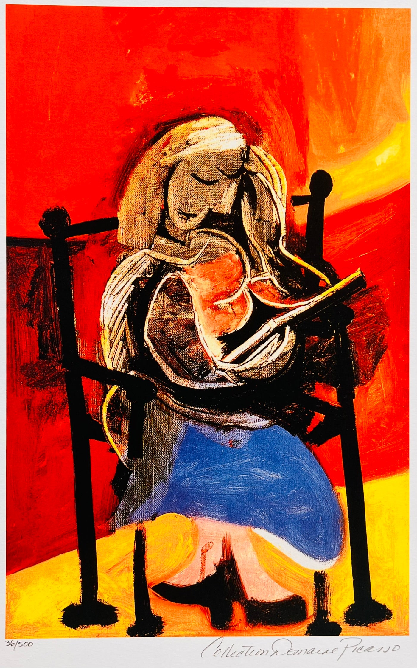 Pablo Picasso - Seated Woman Reading