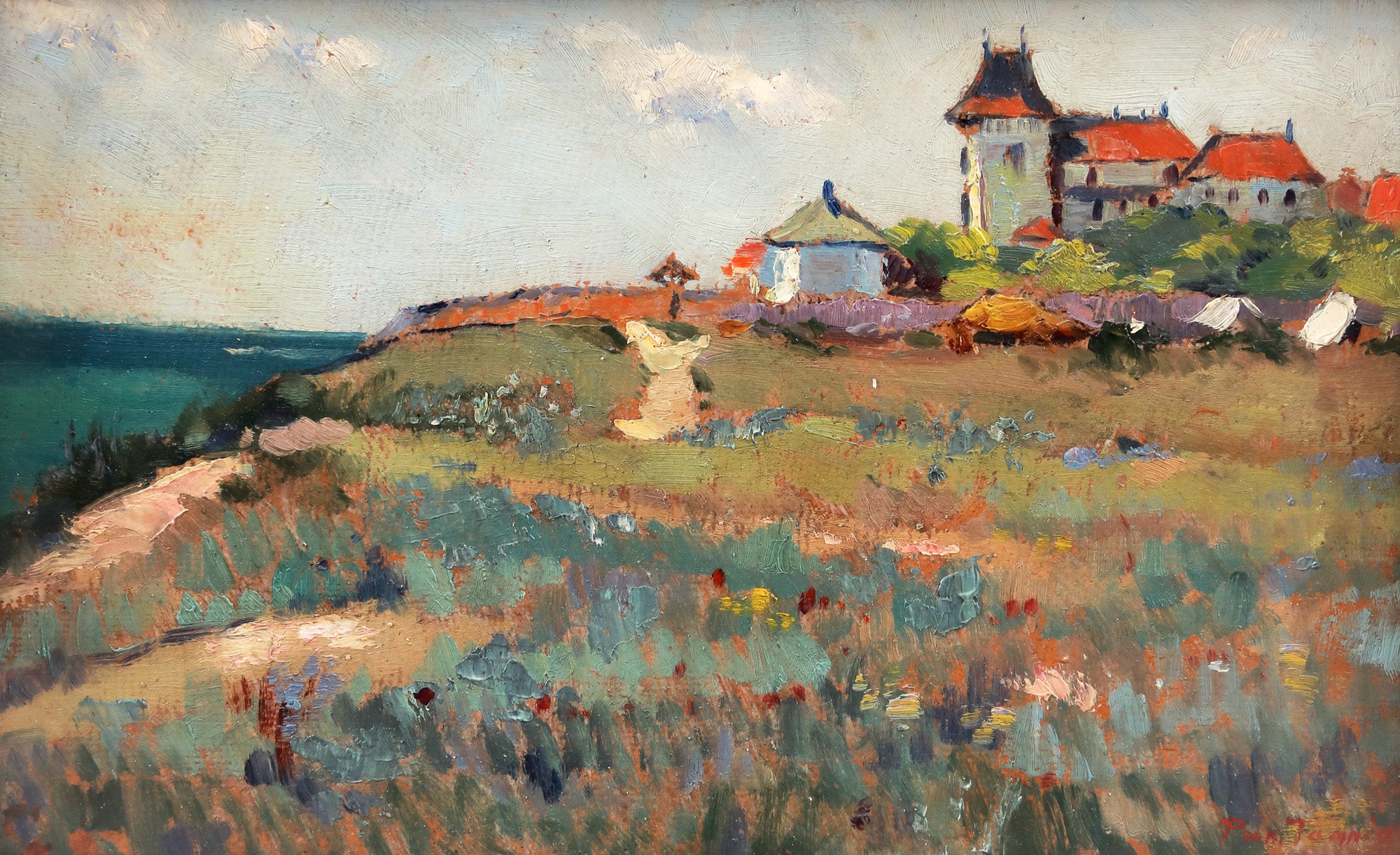 Pan Ioanid - Peisaj la malul marii