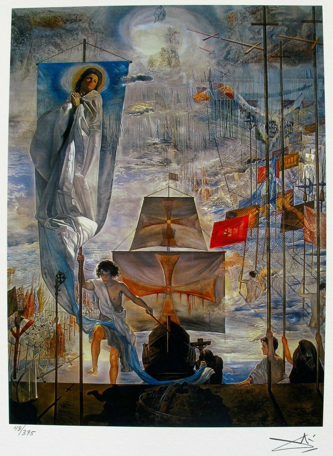 Salvador Dali - Discovery of America