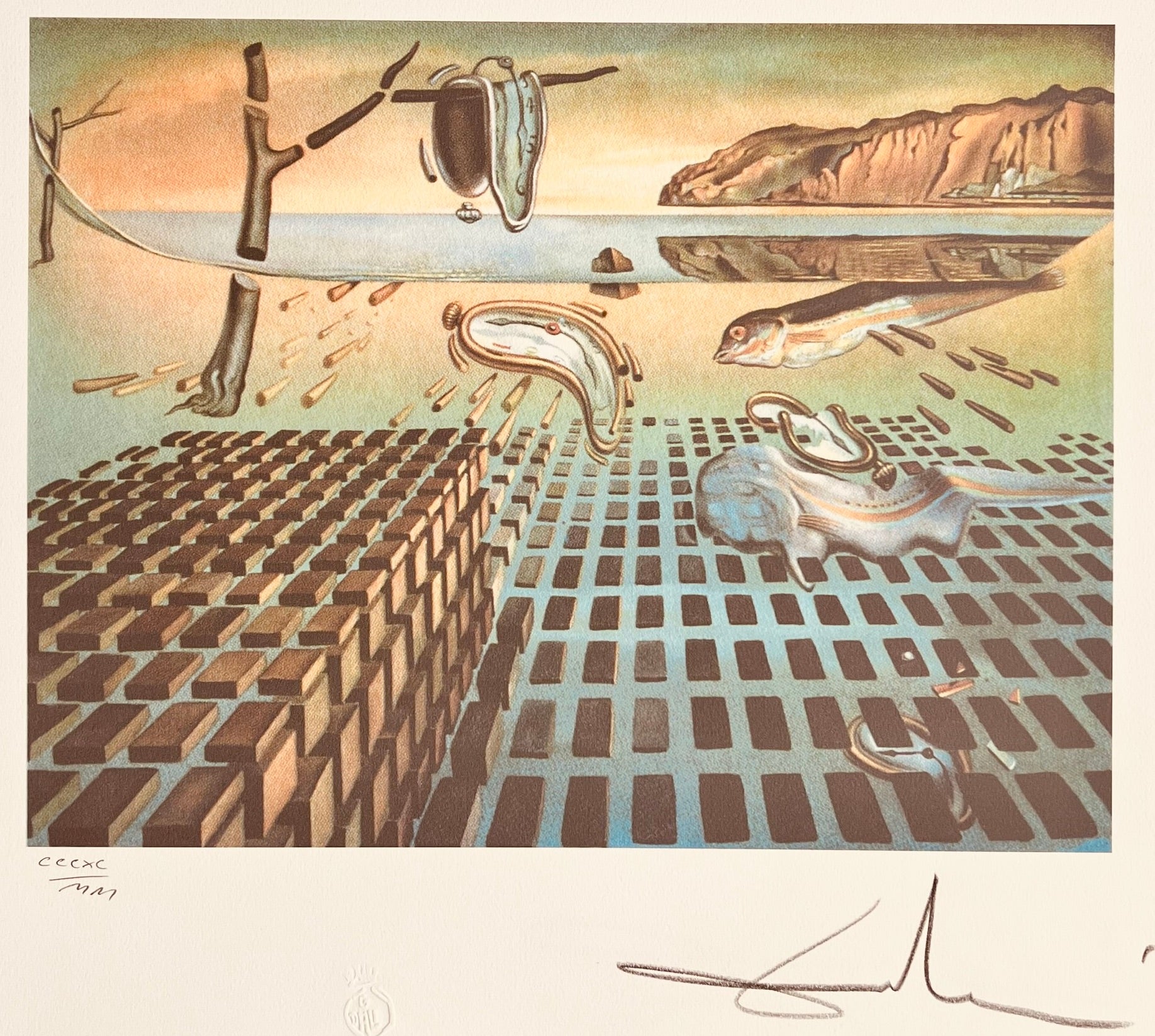 Salvador Dali - La Desintegración de la Persistencia de la Memoria