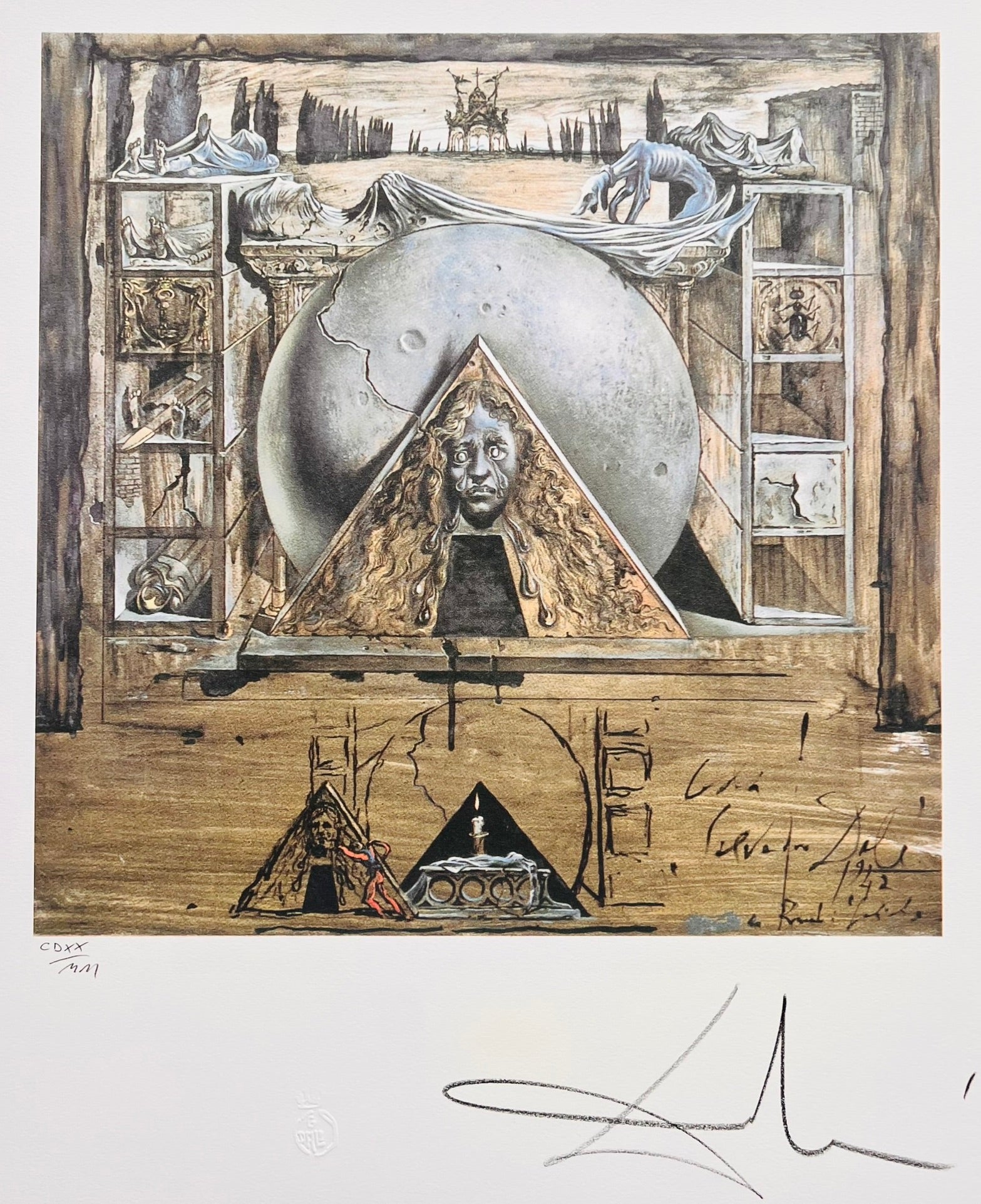 Salvador Dali - Project for "Romeo and Juliet"