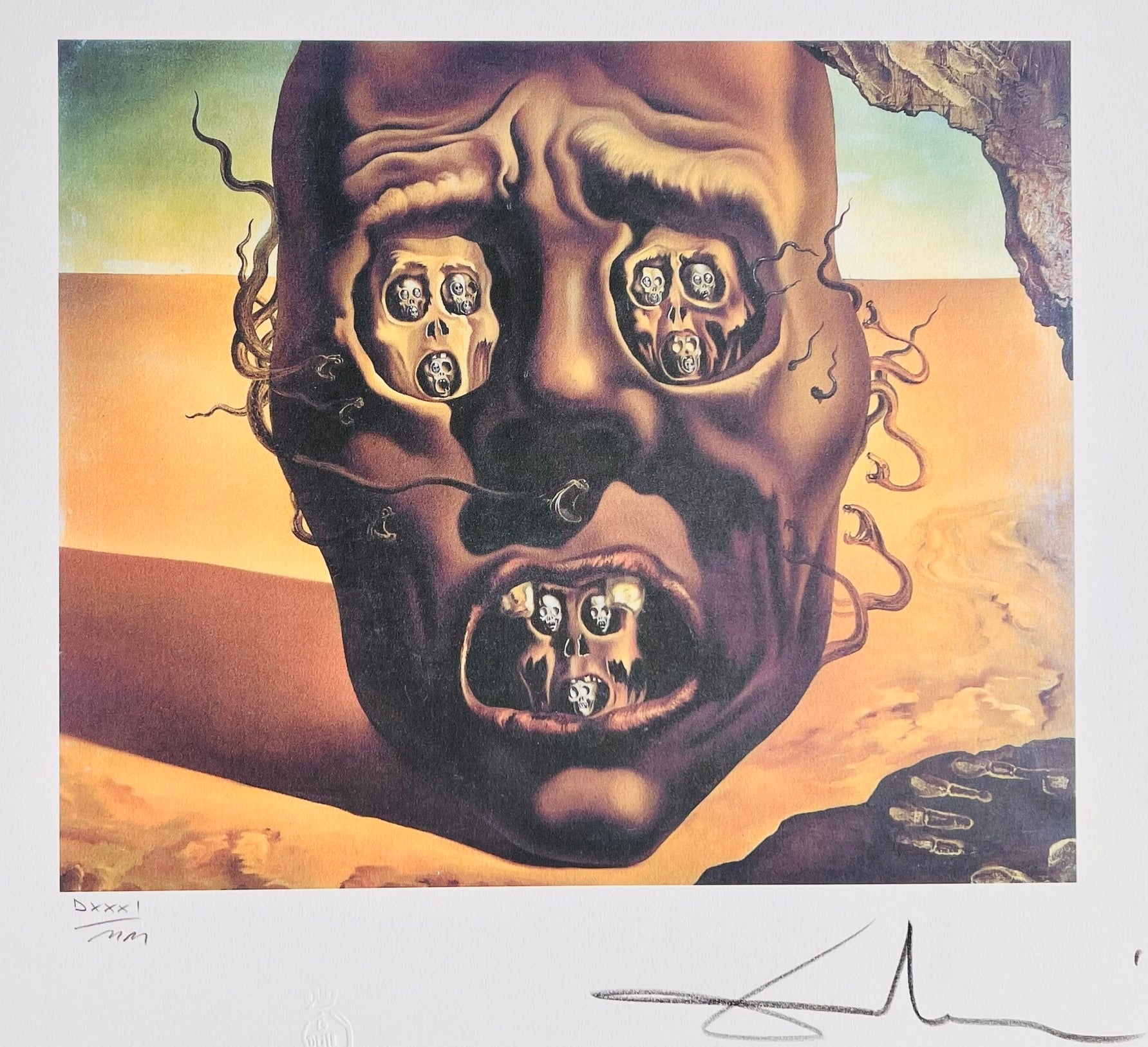 Salvador Dali - The Face of War