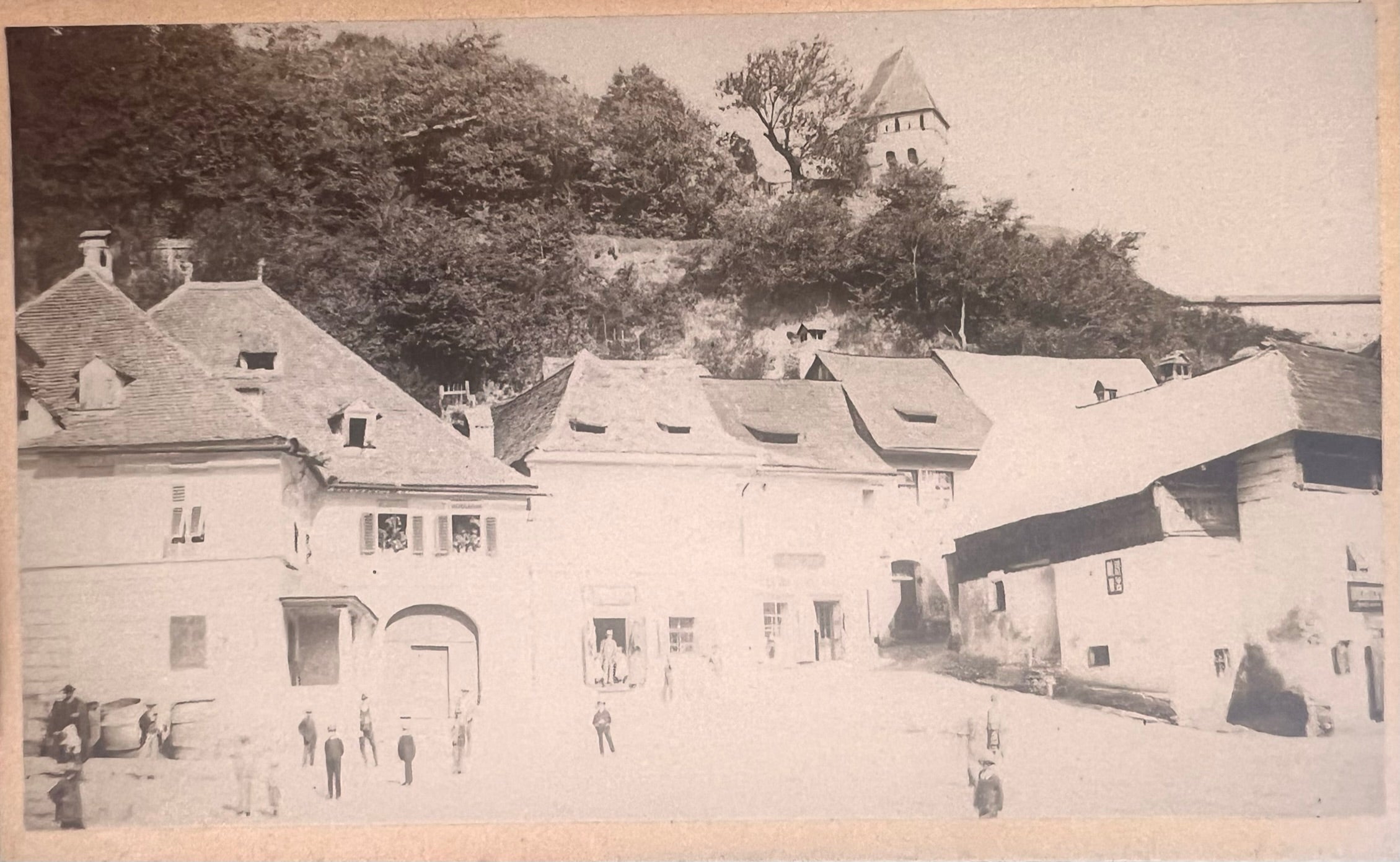 Sighișoara, foto Ludwig Schuller, lot 4 foto CDV - Artiss