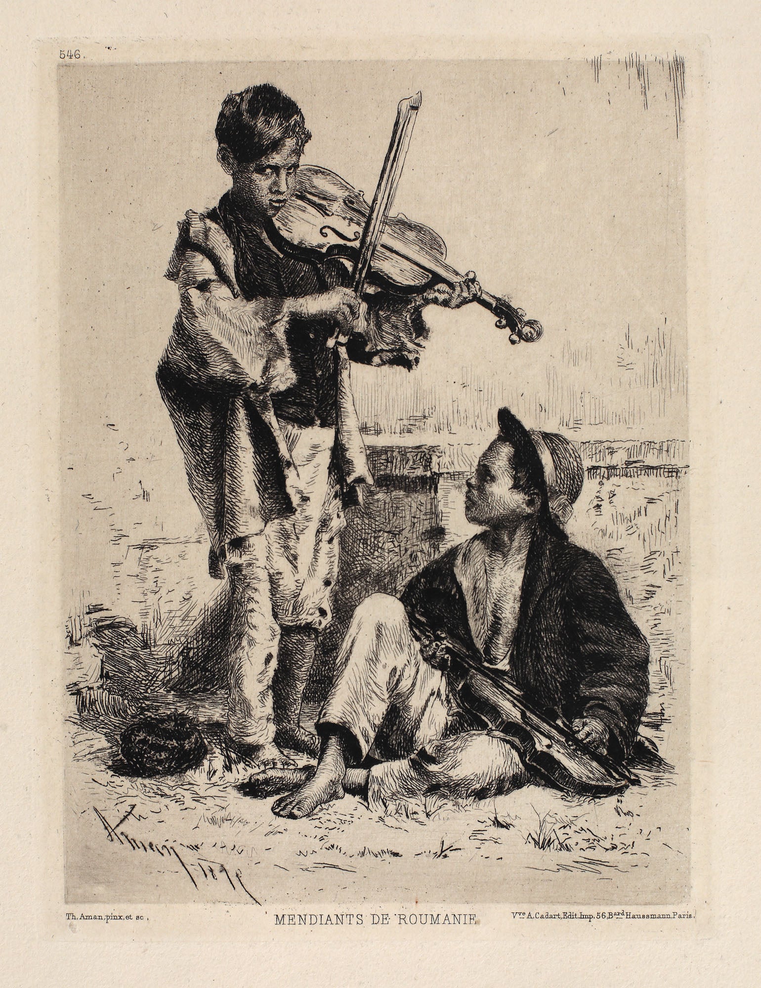 Theodor Aman - Muzicanti