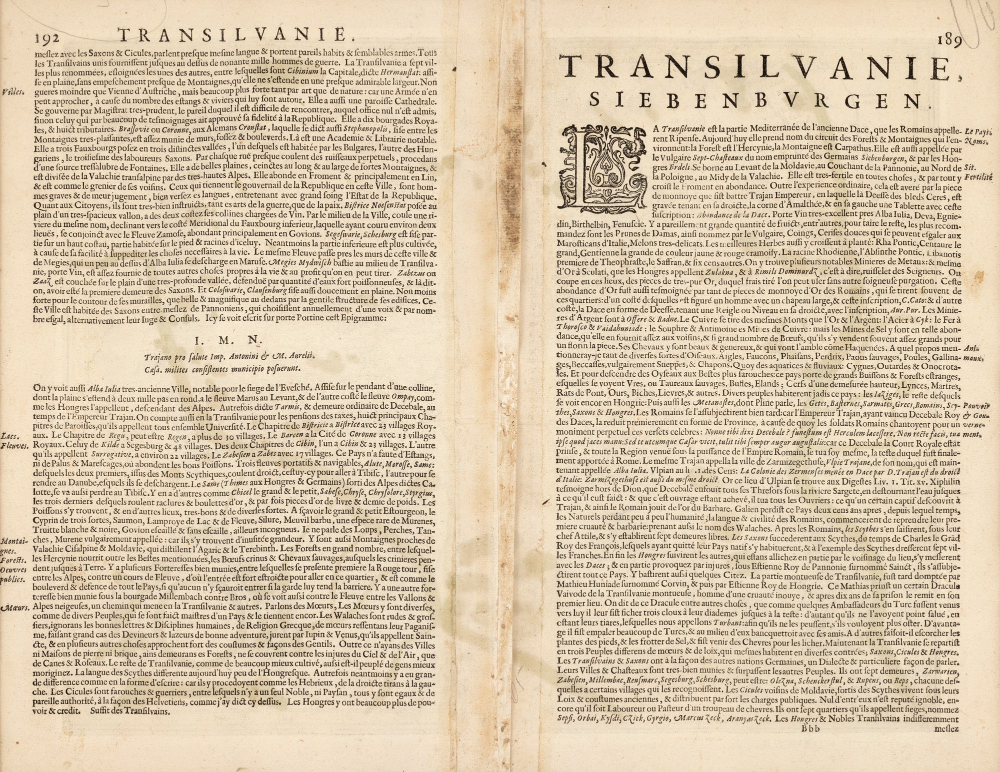 Hartă "Transylvania" de Gerardus Mercator, tipărită de Henricus Hondius, Amsterdam, 1623