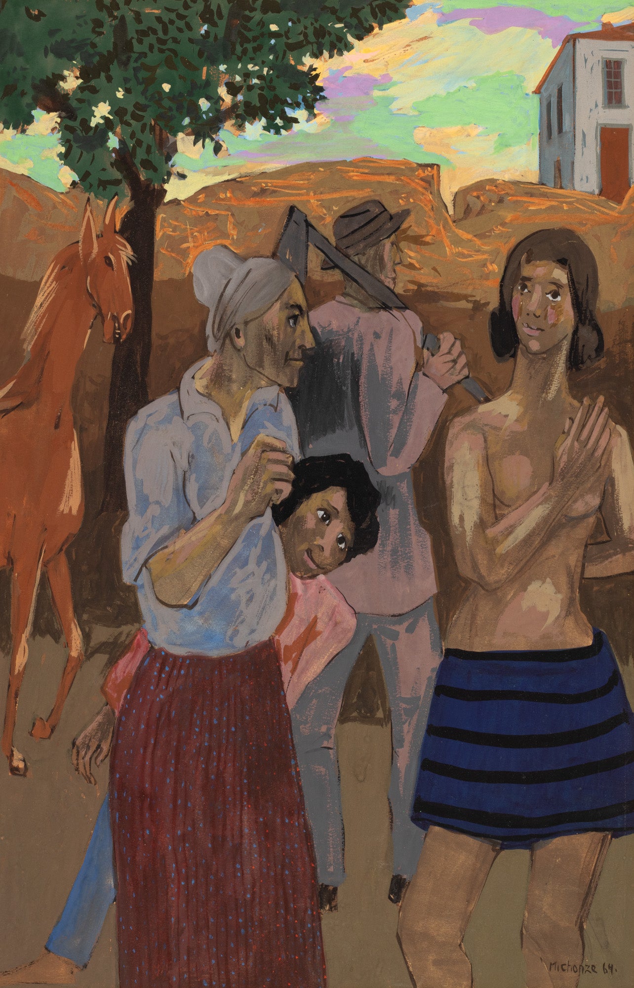 Gregoire Michonze - Scène de campagne