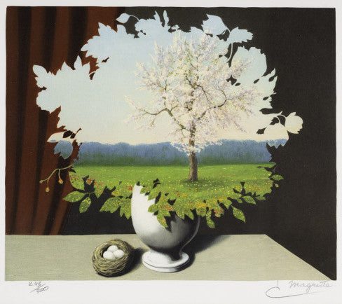 René Magritte - Le plegiat - Artiss