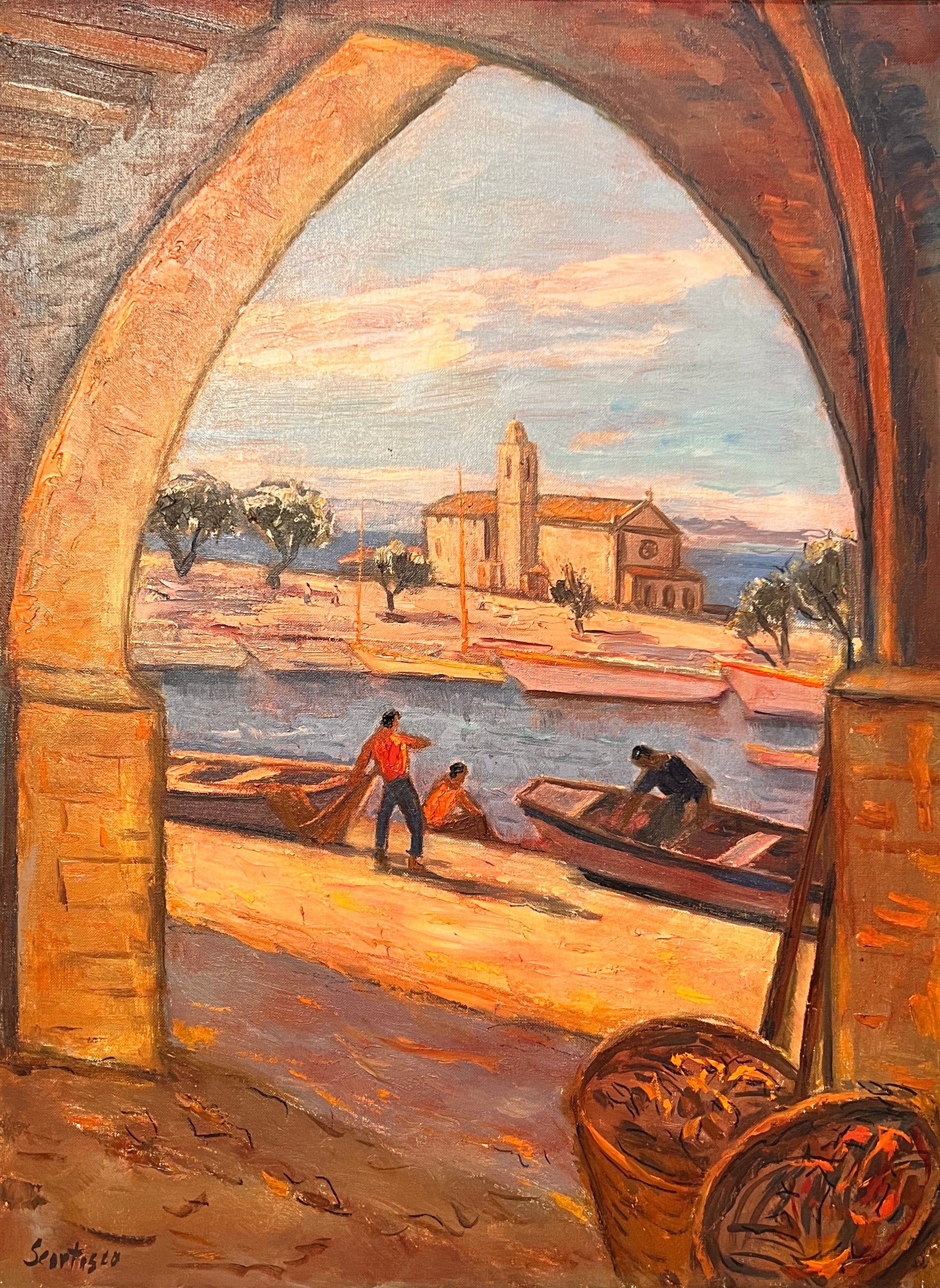 Paul Scorţescu - Le retour au port