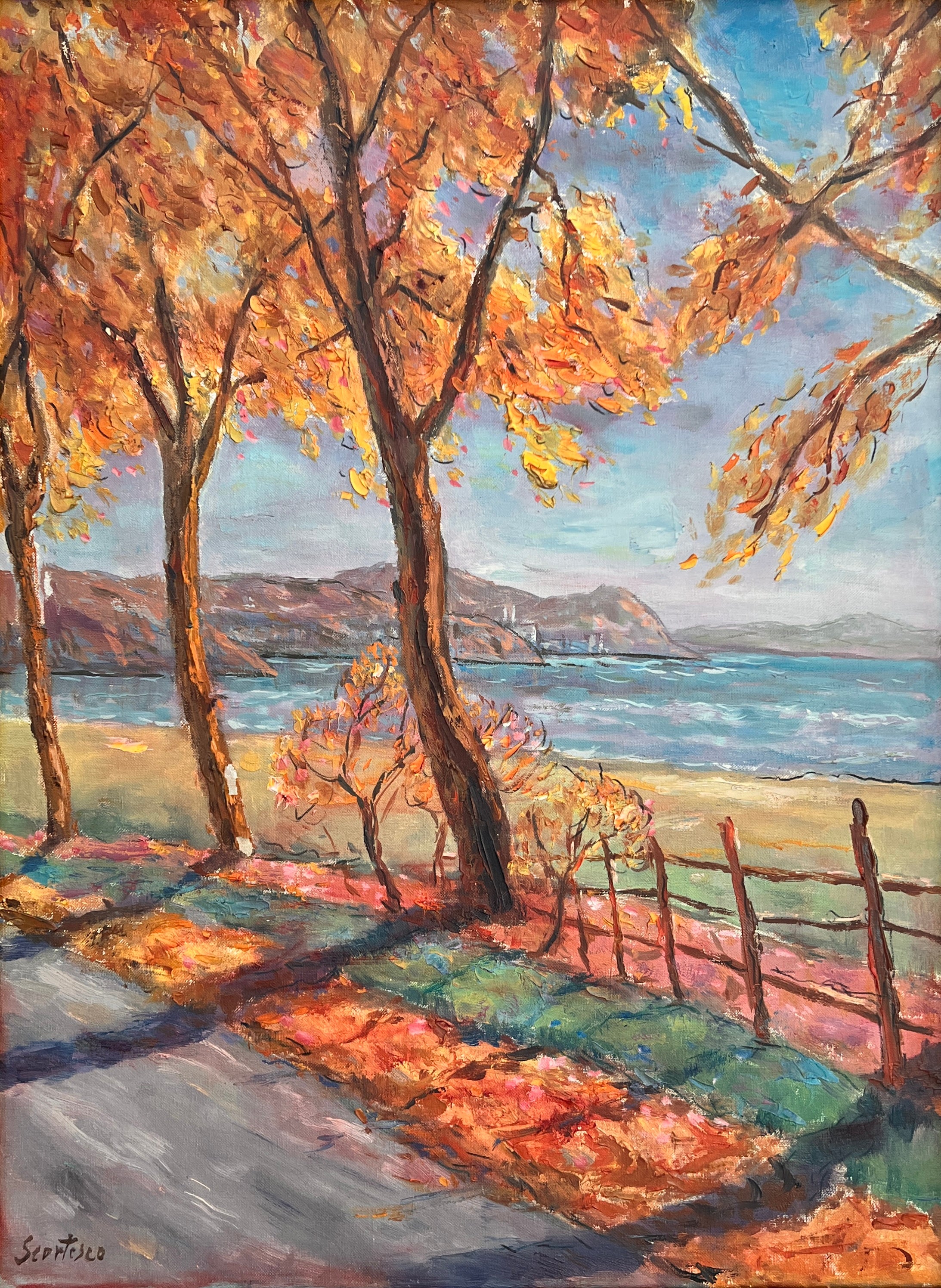 Paul Scorţescu - Paysage côtier