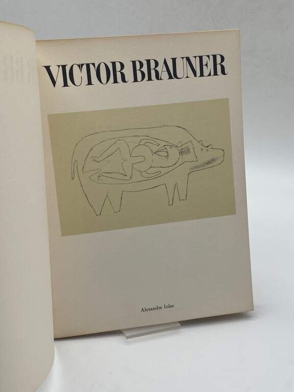 Victor Brauner - "Plan de l'exposition" și "Catalogue d`exposition", Galeria Alexandre Iolas, Paris